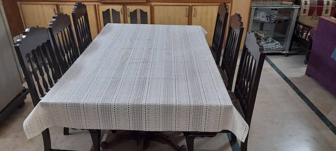 Dinning table with 6 chairs