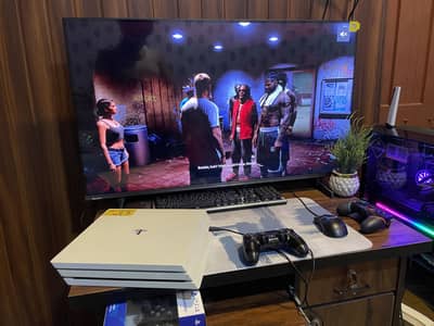 PlayStation 4 Pro White jailbreak 1tb