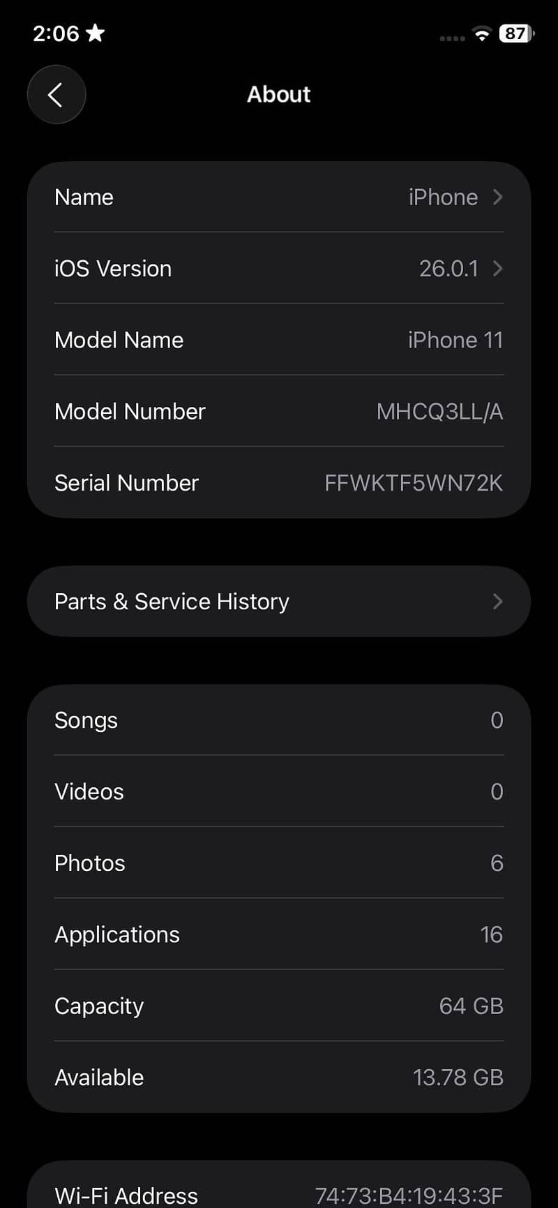 Apple iPhone 11 0