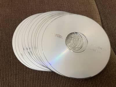 Reusable Blank DVDs (DVD+RW)