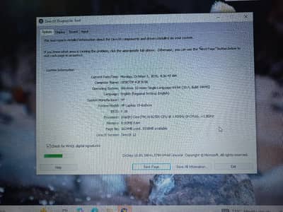 HP Laptop Core i5 8th Generation
