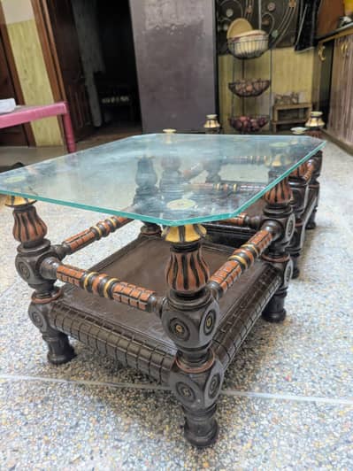 Glass table,Tea table 3 piece