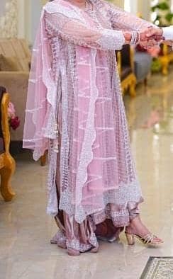 New Fancy Cut work Dress Customize