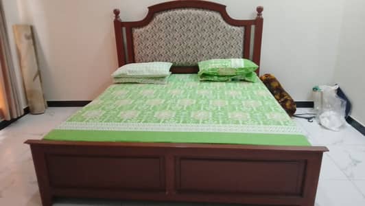 Storage bed King size along with orthopedic mattress