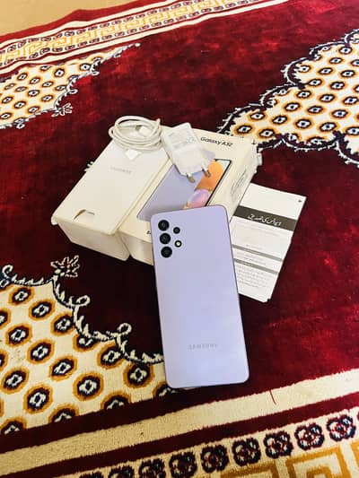 Samsung Mobile A32 6/128 with box and charger
