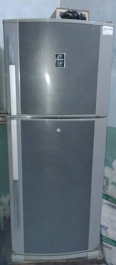 Dawlance Double Door Refrigerator - Grey Metallic Finish