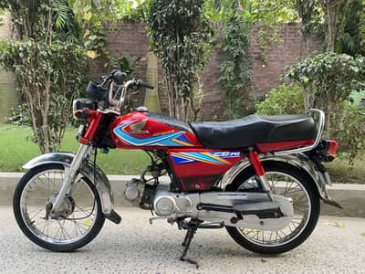 Honda CD 70 Call 03029636017 All original condition argent sale