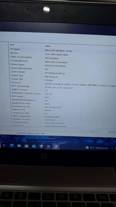 HP Elitebook 840 G3