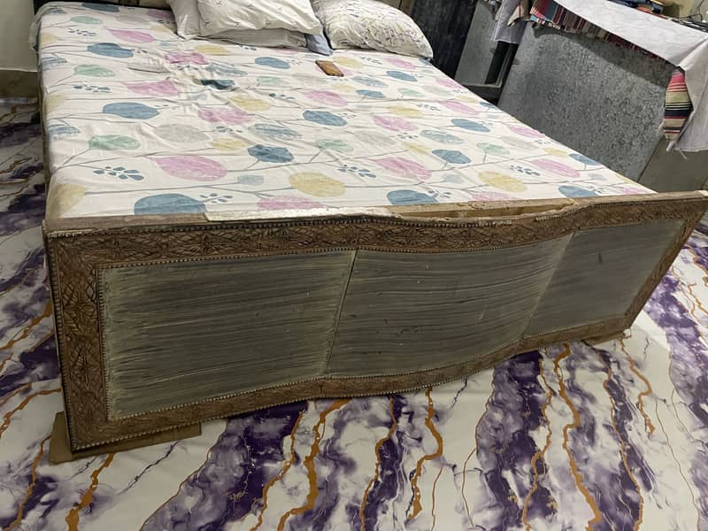 Only bed without  mattress 1