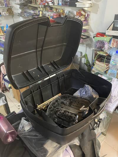 Bike back storage box new