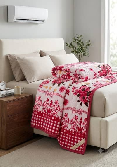 Winter Blanket|AC Fleece Blanket|Fleece Blanket|Double Bed Blanket|