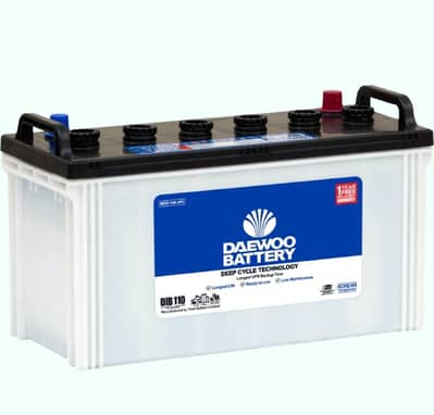 Daewo dib 110 battery solar inverter ups apc 12 volt deep cycle lead