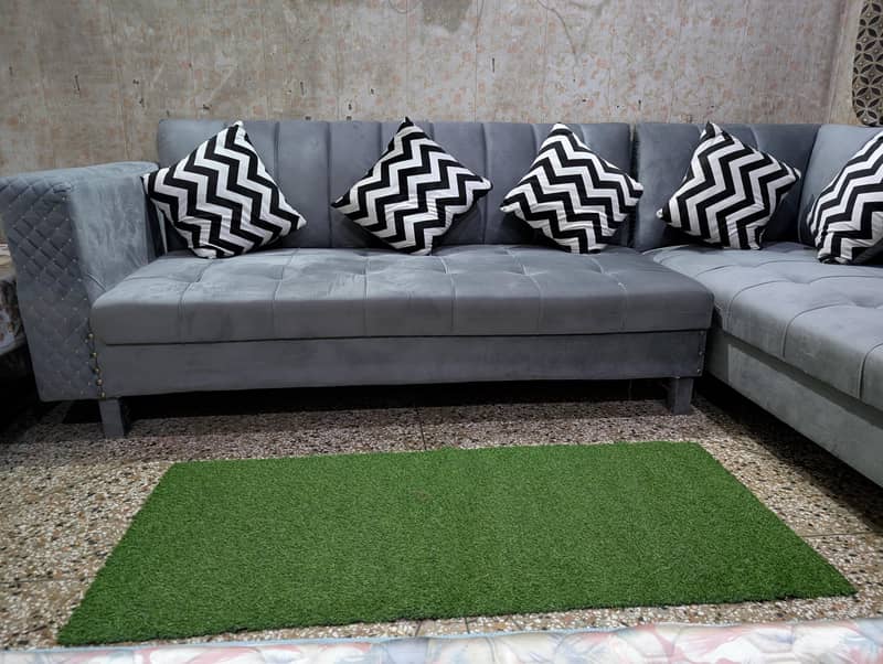 L-Shape Modern Sofa 0