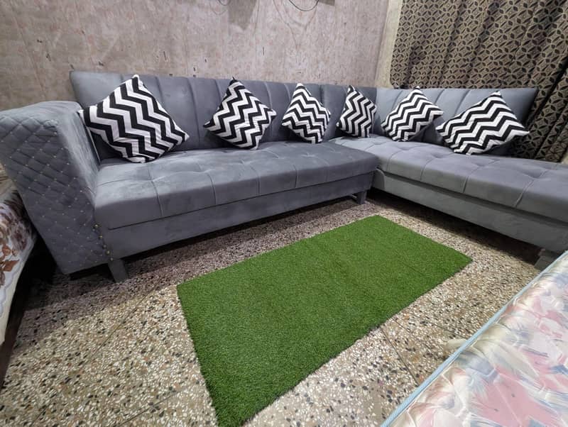 L-Shape Modern Sofa 1