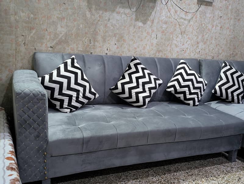 L-Shape Modern Sofa 4