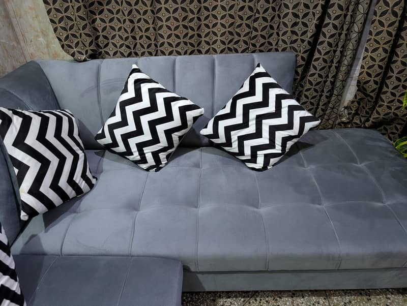 L-Shape Modern Sofa 6