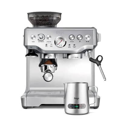 Sage Barista Express Espresso Machine imported UK brand used