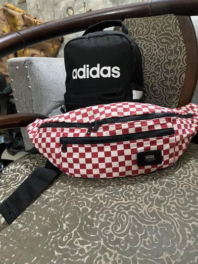 Adidas and vans bag