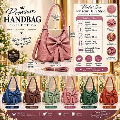 Premium Stylish Ladies Hand Bag
