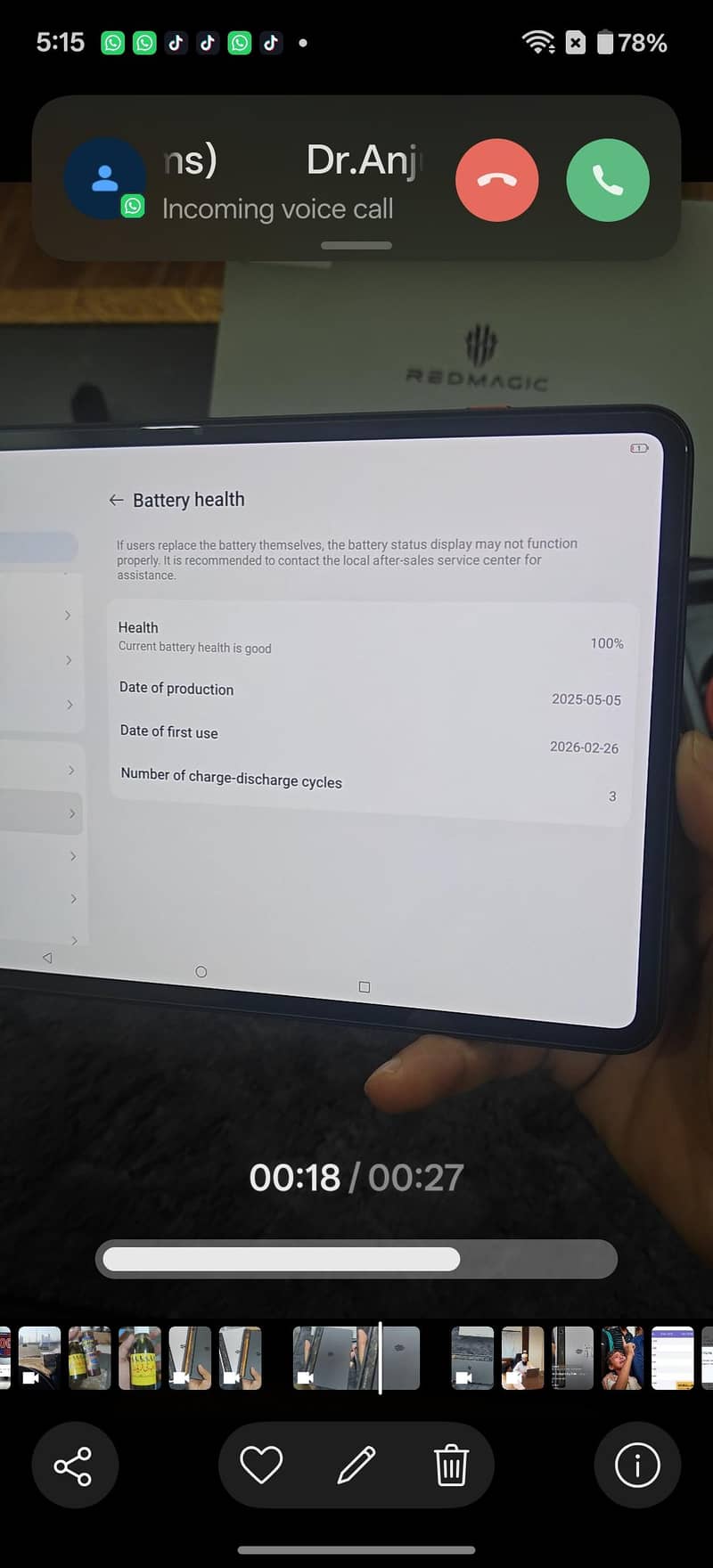 Red magic astra tab 2