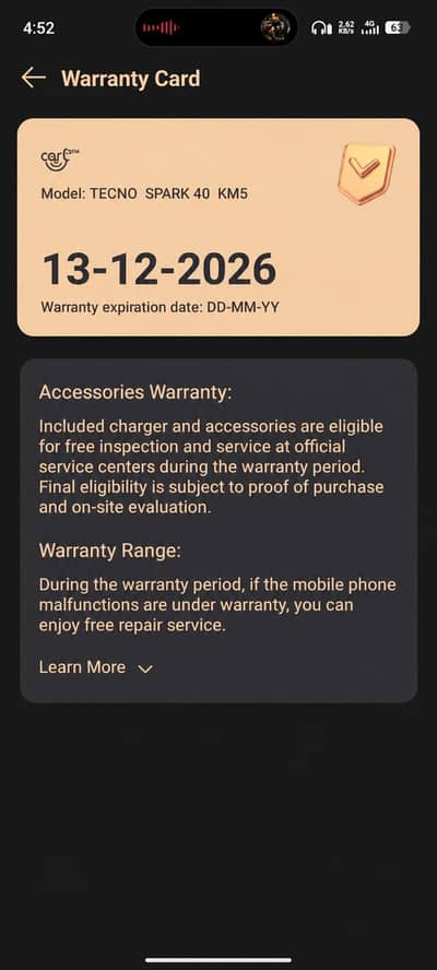Tecno spark 40