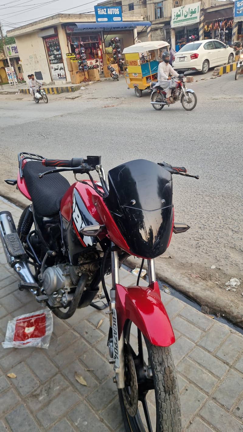 ybr 125 modified 2