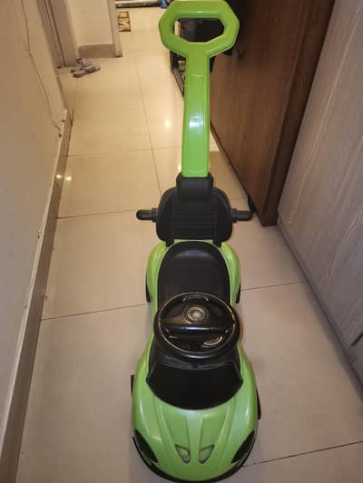 Green Car with handle for sale