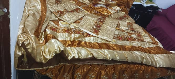 Bridal Razai set 9 piece