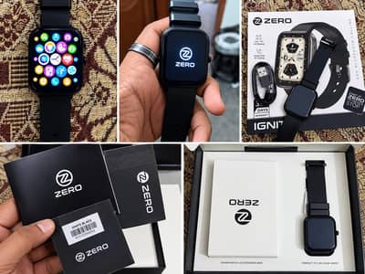 ZERO Ignite Smart Watch | Original Box + Charger | Bluetooth Calling