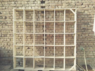 ​Wooden Shop Display Racks for Sale 2 Rack  (size 7x7 &size 4x6 Feet)