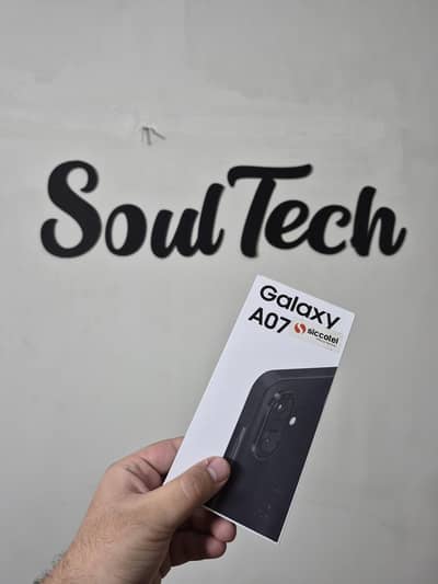 Samsung A07 4/128GB PTA Approved Black