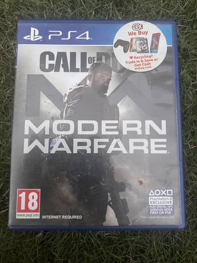 Call of Duty Modern Warfare (2019) PS4 Disc - Original Game DVD