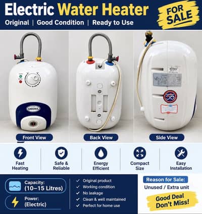 Canon Electric Water Heater / Geyser