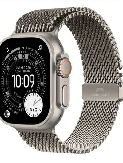 APPLE WATCH ULTRA 3 BOXPACK NON ACTIVE MILANESE TITANIUM LOOP