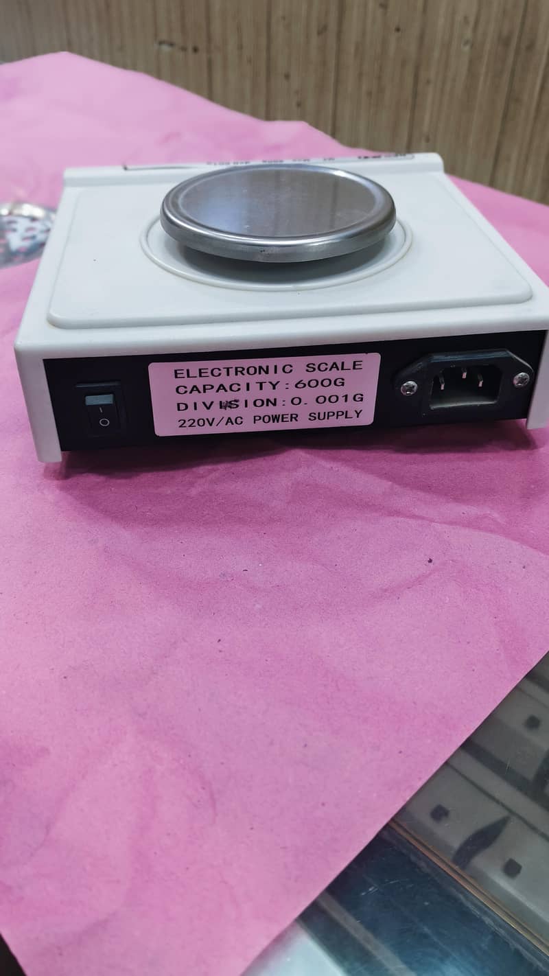 electronic balance 0