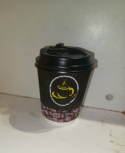 Disposable Glasses available for coffee and Tea