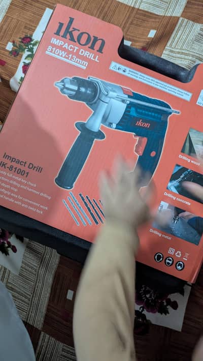 Power drill machine imported from Bahrain