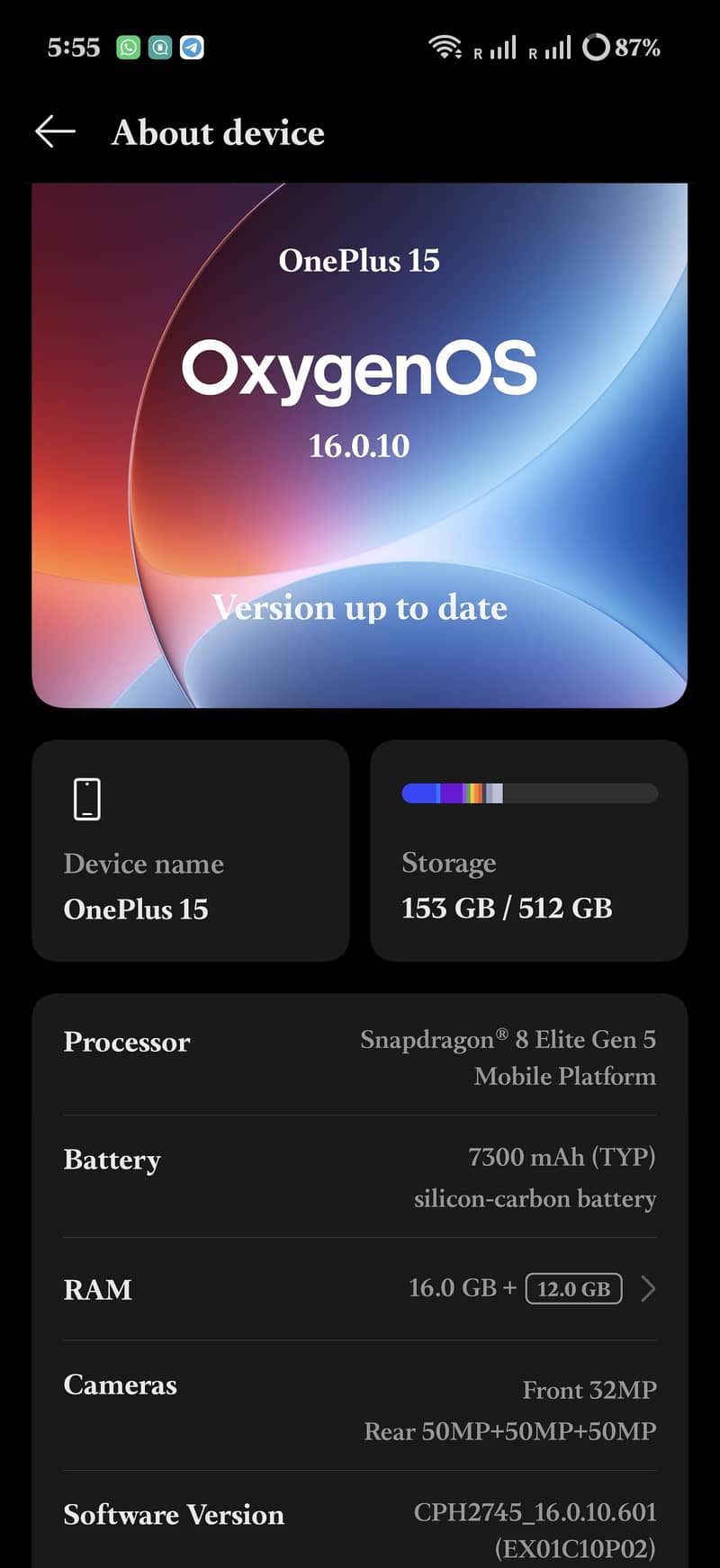 One Plus 15 2