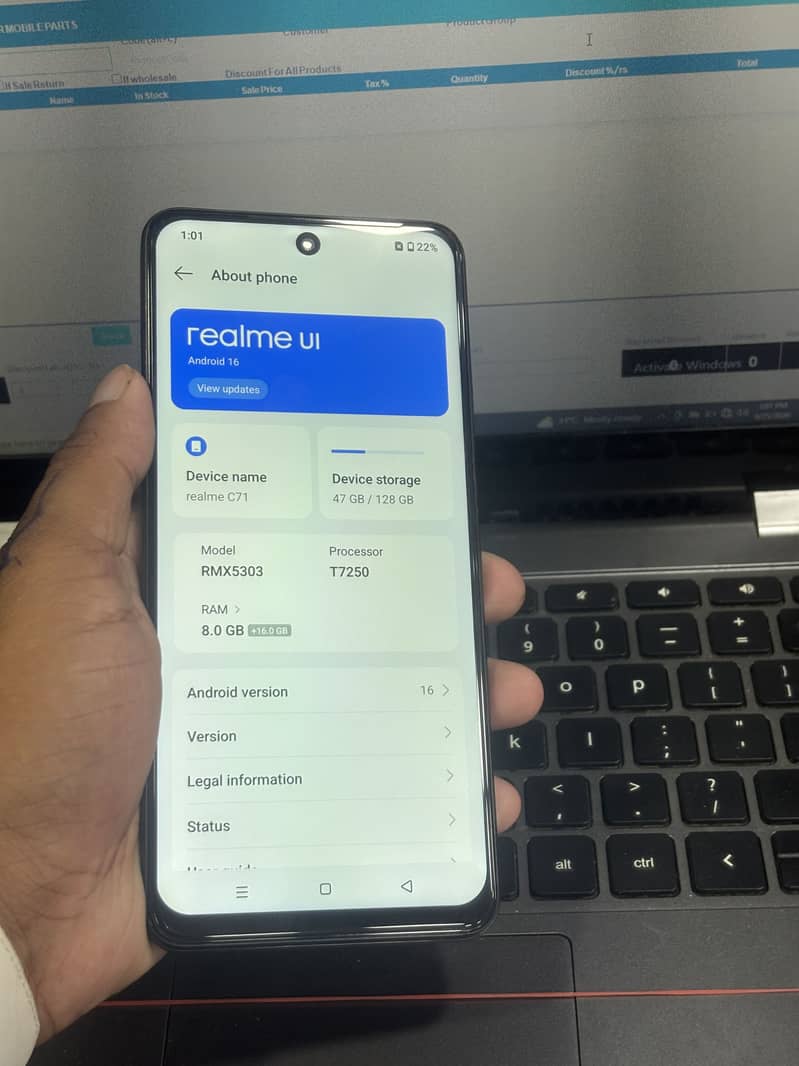 Realme C71 3