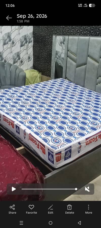 mr foam mattress used