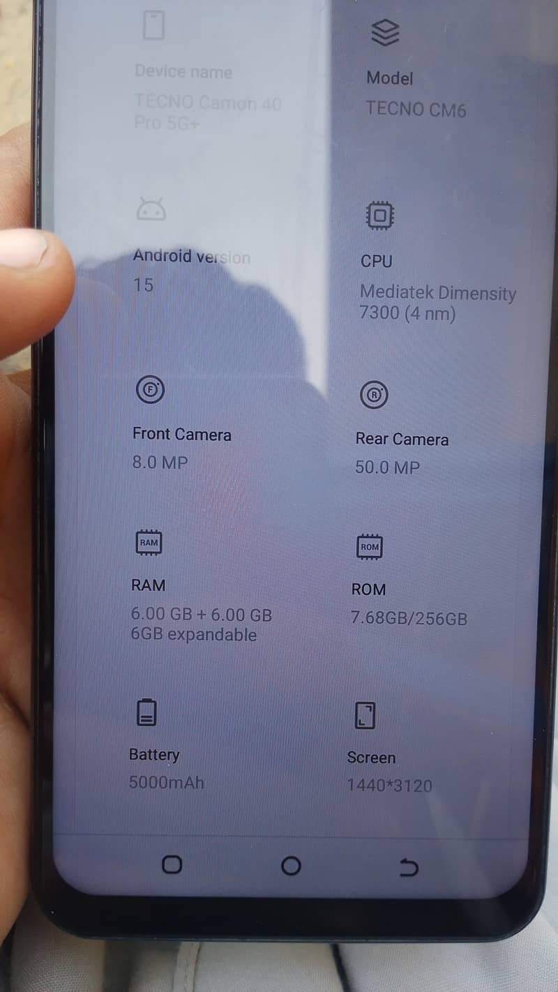 Tecno CAMON 40 Pro 1