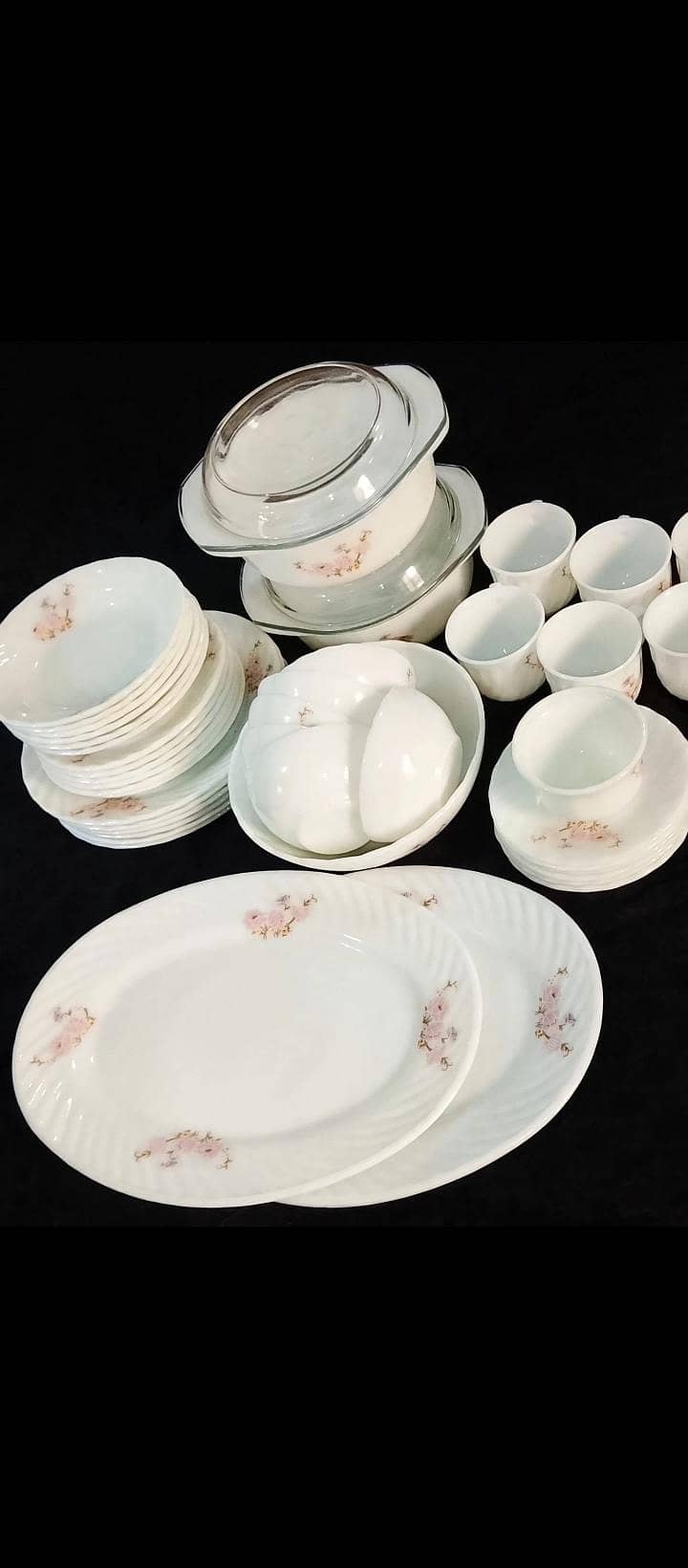 marble dinner set 0