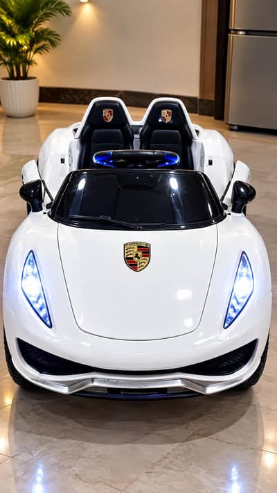 Kids Electric Porsche Car – 2 Seater