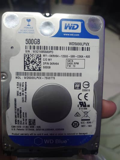 laptop Hard Disk 500gb