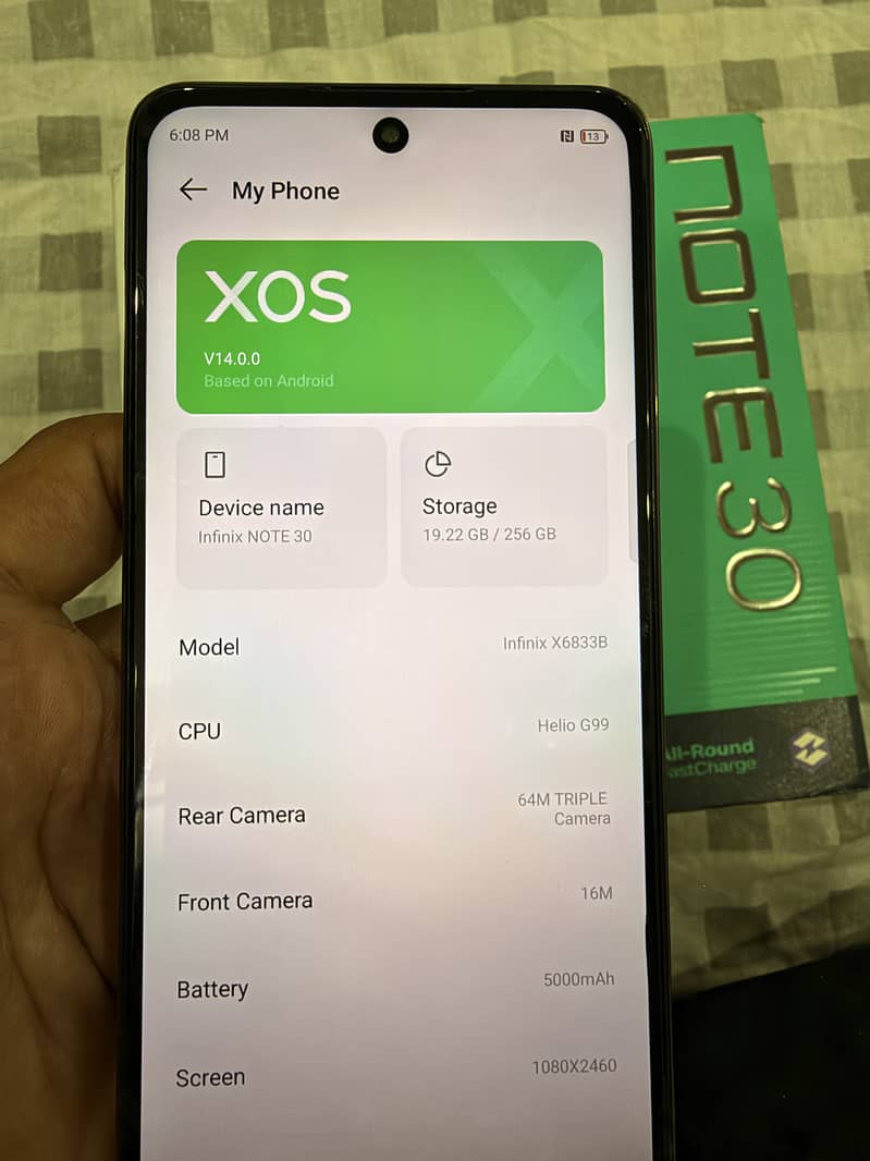 Infinix Note 30 6