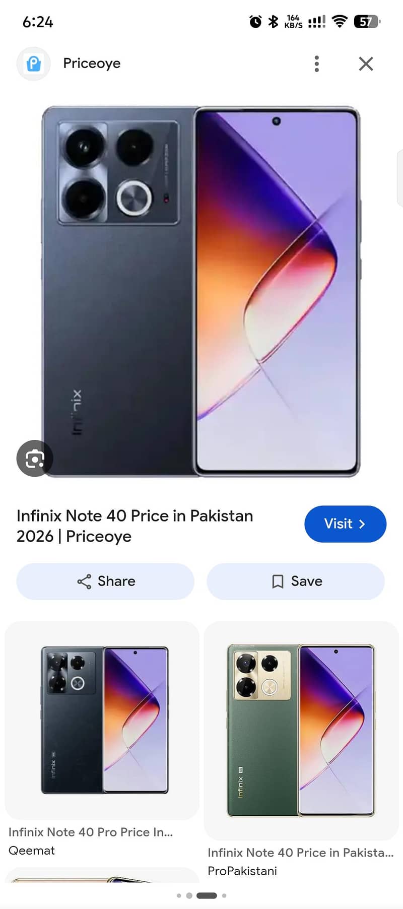 infinx not 40 0