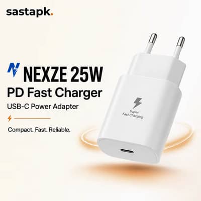 Nexze 25W USB-C PD Fast Charger with Type-C Cable