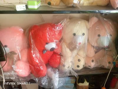 velvet stuff teddy bear
