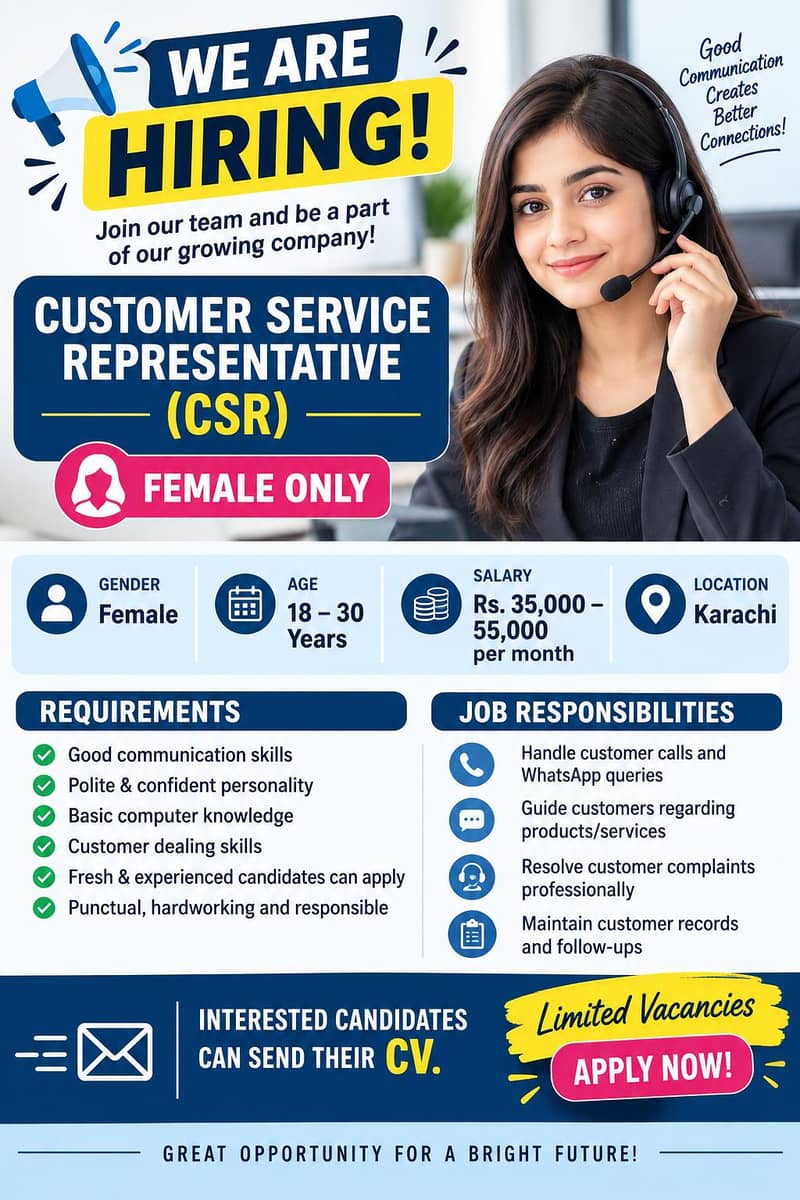 female costumer representative 0