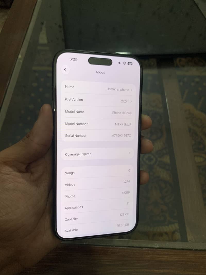 Apple iPhone 15 plus 9